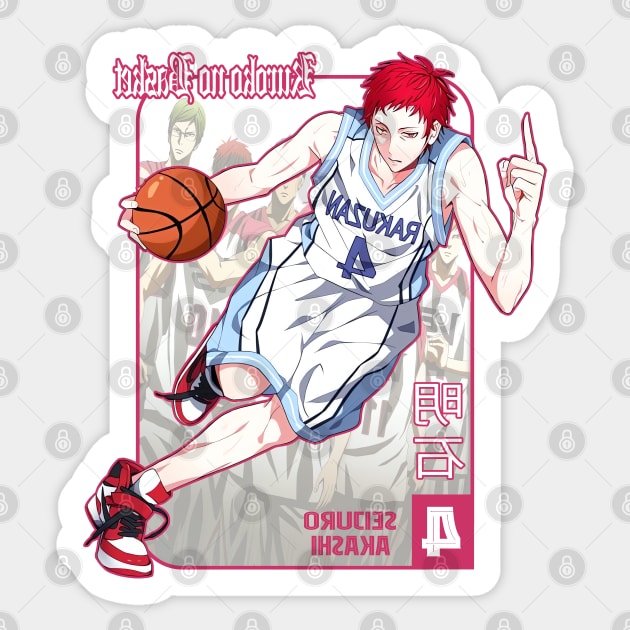 Akashi Seijuro Four Sticker by miocbjr